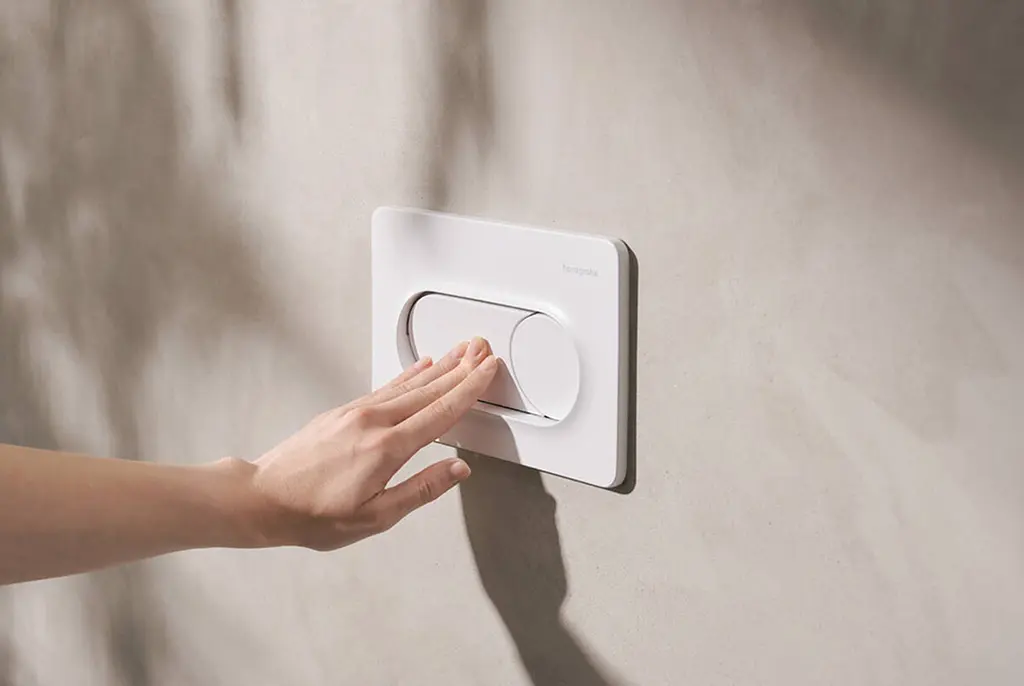 Кнопка змиву для інсталяції Hansgrohe iFrame Original S матовий білий 66002700 - фото 2
