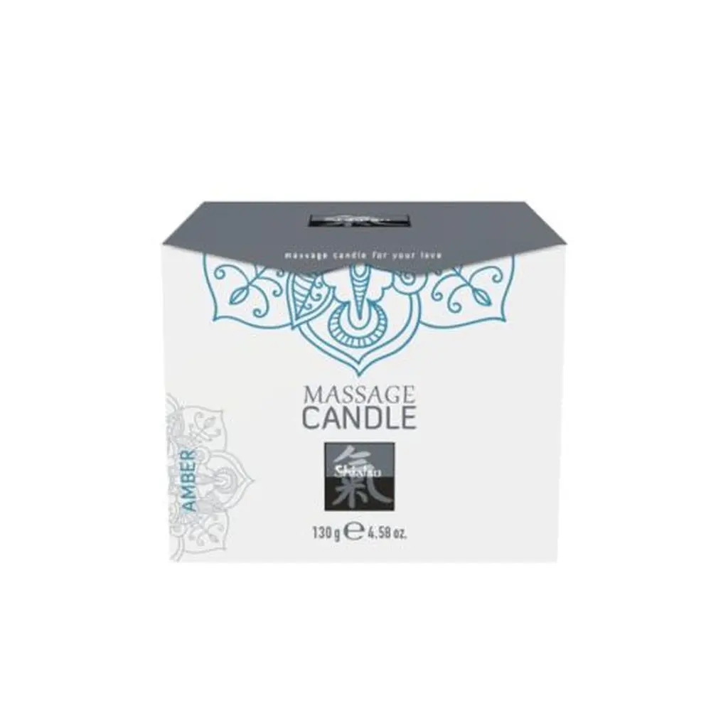 Масажна свічка Hot Shiatsu Massage Candle Amber, 130 г - фото 2
