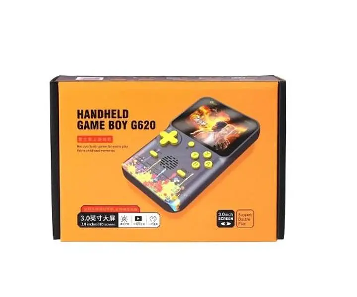 Портативна ігрова консоль ретро геймінг 500 ігор в 1 Handheld Game Boy G 620 8915 червоний - фото 4