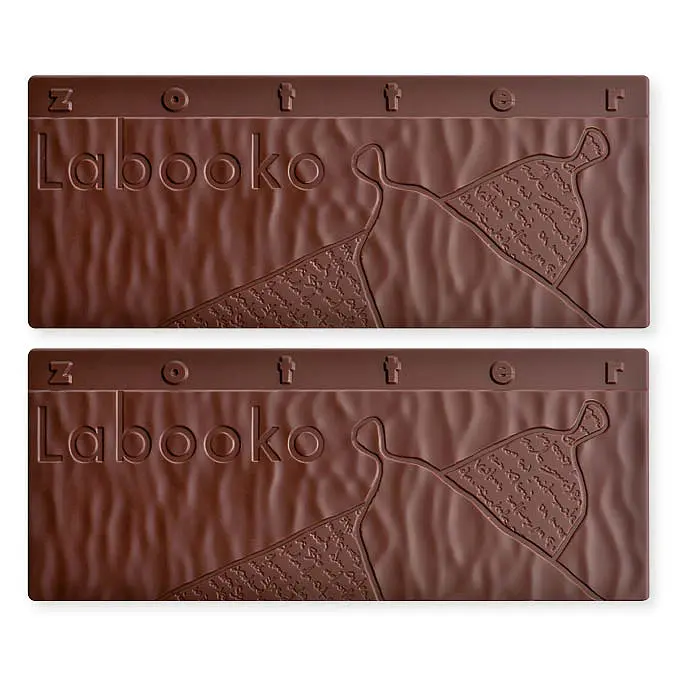 Шоколад чорний Zotter Labooko Belize 72% Dark Chocolate органічний 70 г (2 шт. х 35 г) - фото 2