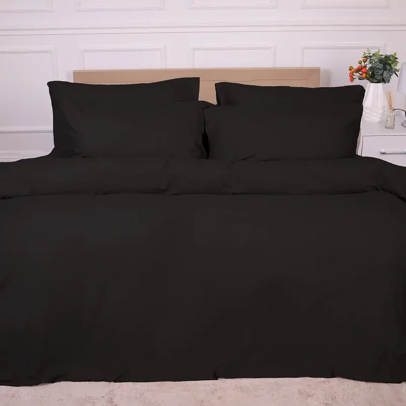 Наволочка MirSon Фланель 002 Black 40х40 см (2200009648298) - фото 6