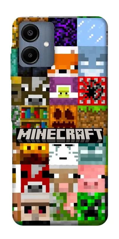 Чохол Demsky Minecraft collage для Samsung Galaxy A06