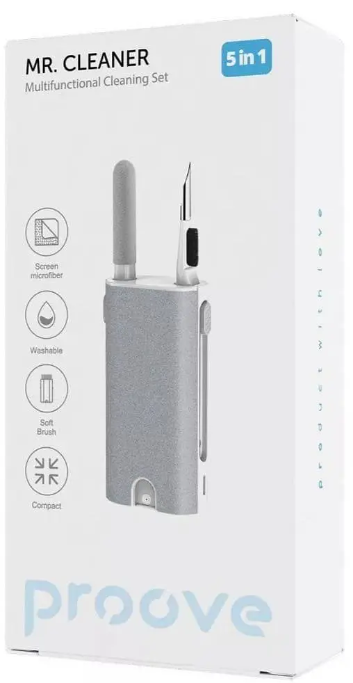 Багатофункціональний набір для чищення Proove Mr. Cleaner 5in1 white - фото 4