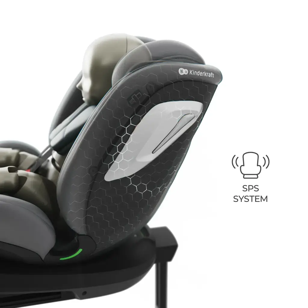 Автокрісло Kinderkraft i-Grow 2 Plus i-Size Grey (KCIGRO02GRYPL00) - фото 7