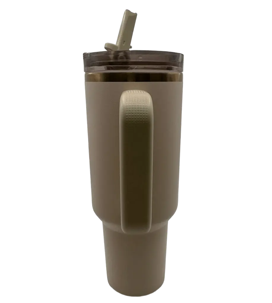 Термос термочашка Stanley Quencher ProTour Flip Straw Tumbler з нержавіючої сталі Cream White 1,18 л KT7001986 - фото 7