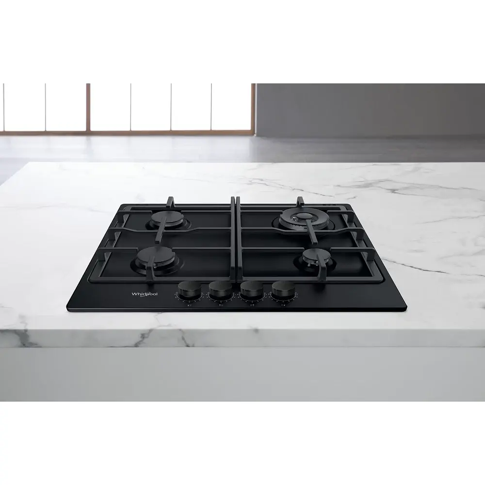 Варочная поверхность Whirlpool TKRL661NB с 9-ти позиционными ручками - фото 5
