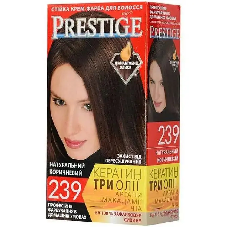 Крем-фарба PRESTIGE №239 Коричневий натуральний