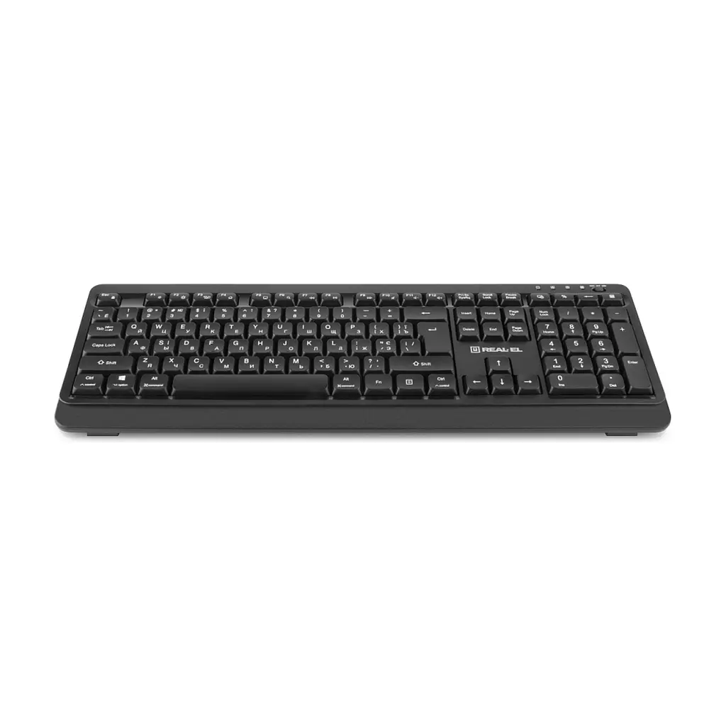 Клавіатура REAL-EL RK-760W Wireless Black (EL123100058) - фото 5