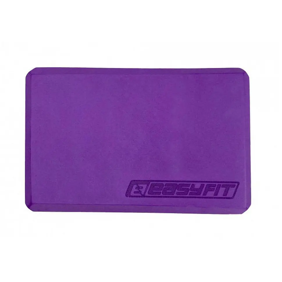 Блок для йоги EasyFit EF-1818-V, EVA, Фіолетовий - фото 2