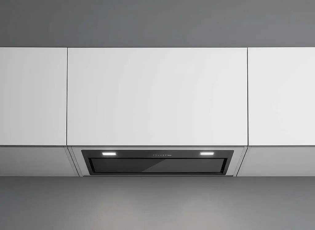 Витяжка Falmec Gruppo Incasso Murano 70 Black glass
