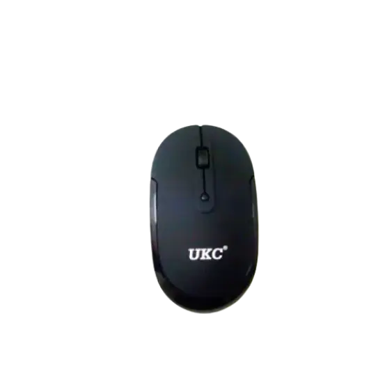 Клавіатура бездротова з мишкою UKC WI 1214 чорна чорна (WI 1214_601) - фото 2