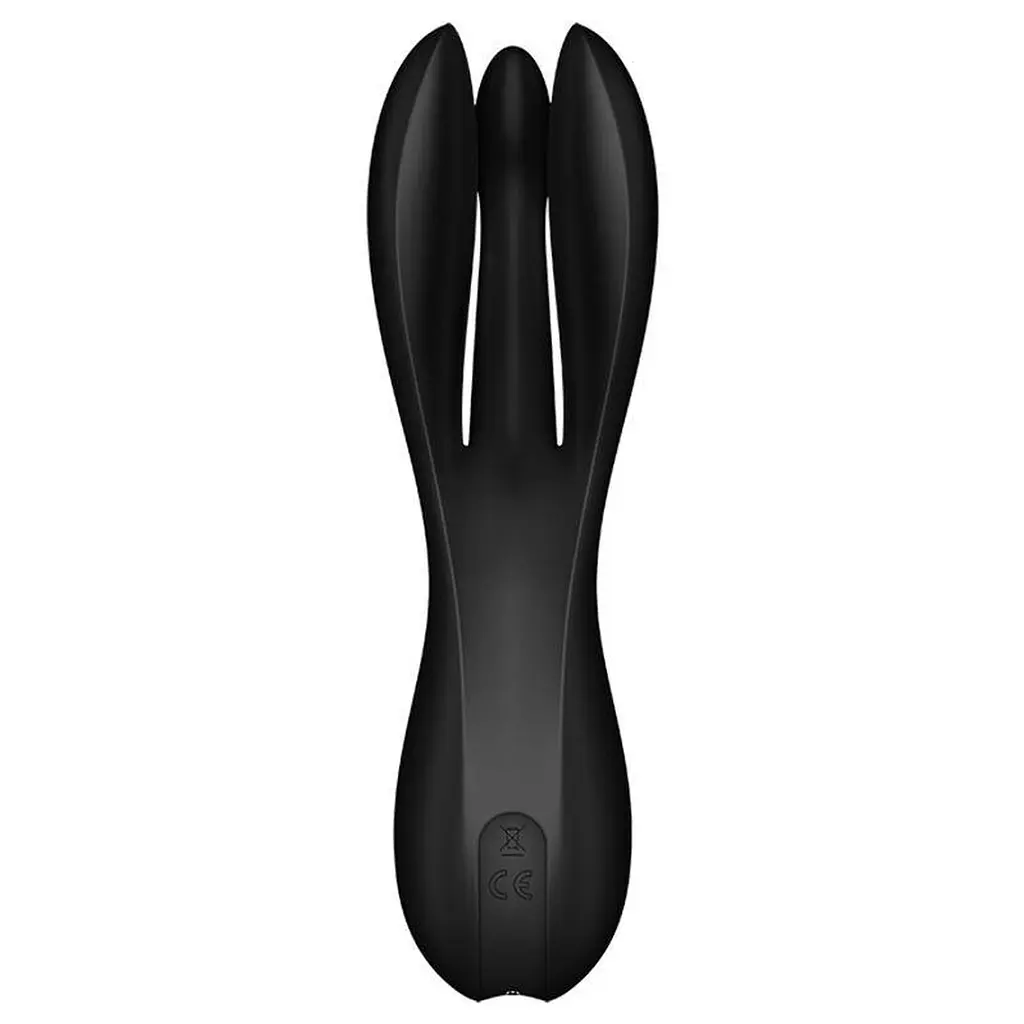 Вибратор Satisfyer Threesome 2 14 см черный - фото 3