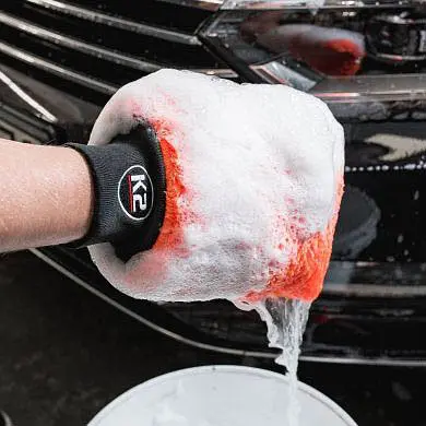 Рукавиця для миття двостороння K2 Wash Mitt Pro (M440) - фото 8