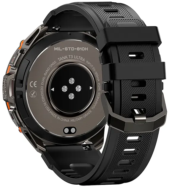 Смарт-годинник Kospet Tank T3 Ultra black (16663) - фото 3