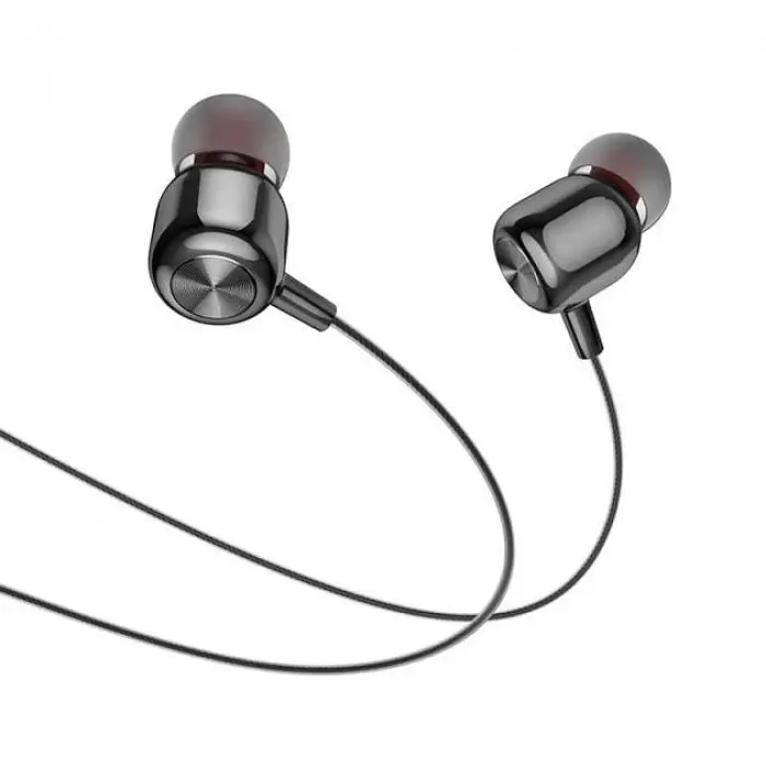 Навушники Hoco M87 String arphones with microphone Gloomy чорні - фото 3