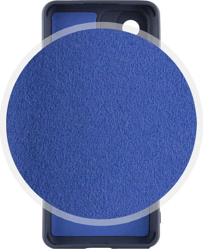 Чохол Epic Lakshmi Full Camera Silicone Cover для Xiaomi Redmi Note 12 4G Midnight Blue [86112] - фото 3