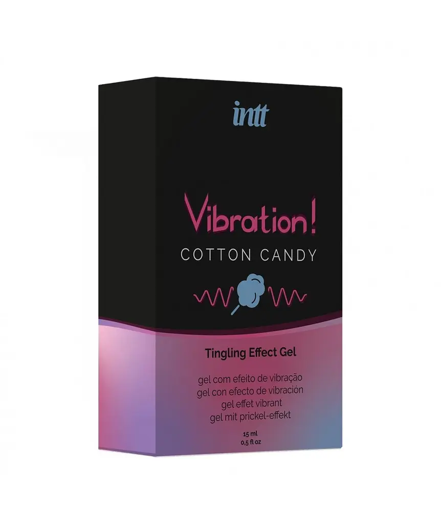Рідкий вібратор Intt Vibration Cotton Candy Tingling Effect Gel 15 мл - фото 3