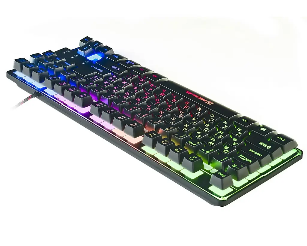 Ігрова клавіатура REAL-EL Gaming 8710TKL Backlit USB - фото 4
