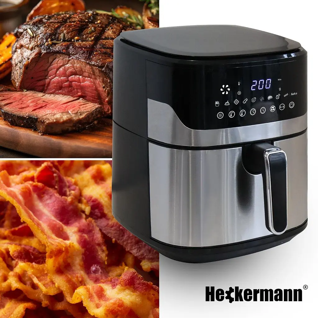Аэрогриль Аэрофритюрница Heckermann ZHAF-650AD 6,5 л 2000W - фото 5
