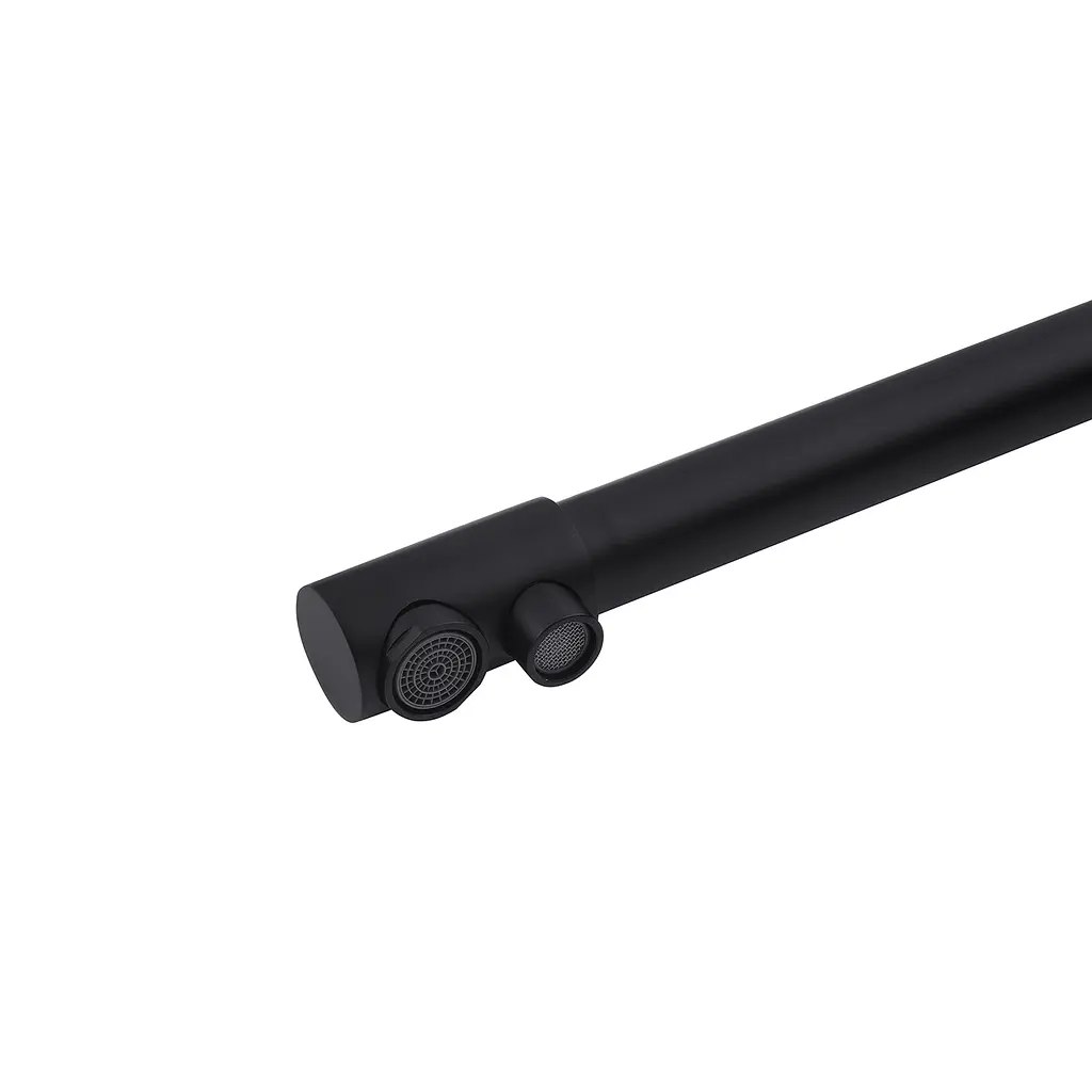 Смеситель для кухни с подключением к фильтру Kroner KRP Edelstahl Kubus - SCH03810 CV027939 Черный матовый - фото 8