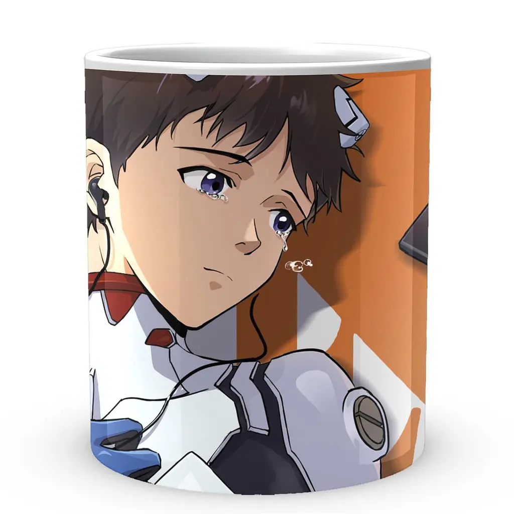 Кружка GeekLand Evangelion Евангелион Синди EVA 002.39 330 мл белая - фото 2
