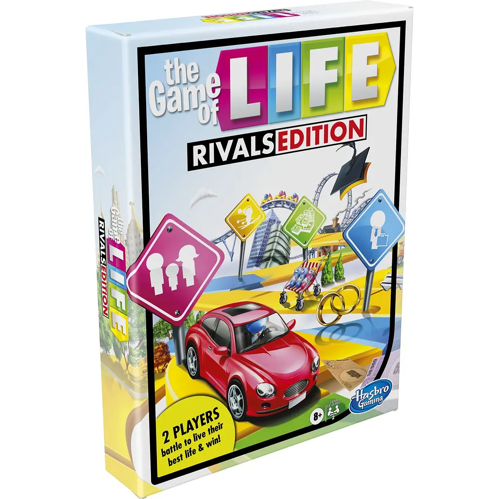 Гра  настільна дорожня Hasbro Gaming The Game of Life Rivals Edition (E8134_E9268) - фото 4