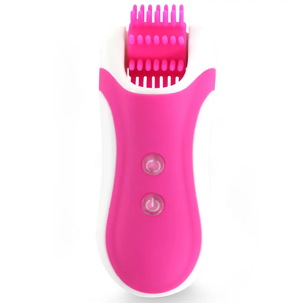 Стимулятор з імітацією оральних пестощів FeelzToys - Clitella Oral Clitoral Stimulator Pink - фото 4