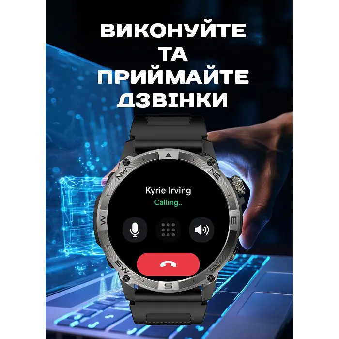 Часы North Edge GPS Smart Titan с компасом - фото 10