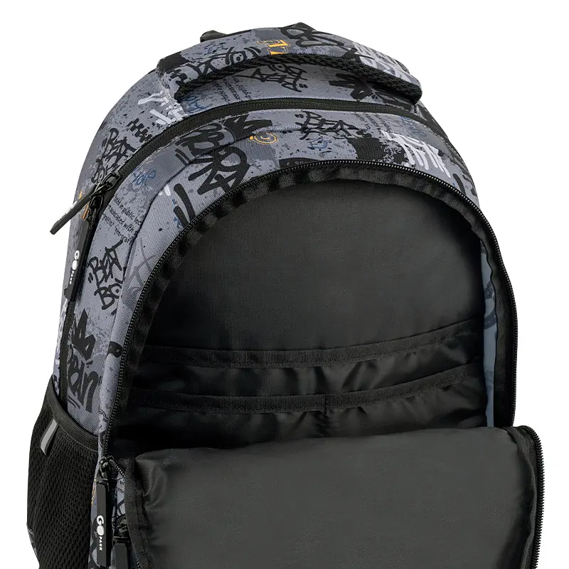 Рюкзак GoPack Education 175M-5 Free Style Сіро-чорний (GO26-175M-5) - фото 11