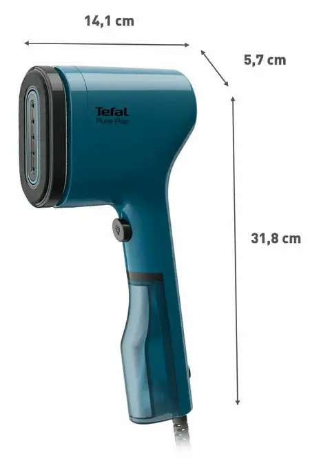 Відпарювач Tefal PURE POP синій DT2020E1 (6872738) - фото 5