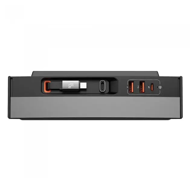 Док-станція Baseus T-Space Series HUB for Tesla Cars (With 45W type-C cable) B00051300111-00 Black - фото 3