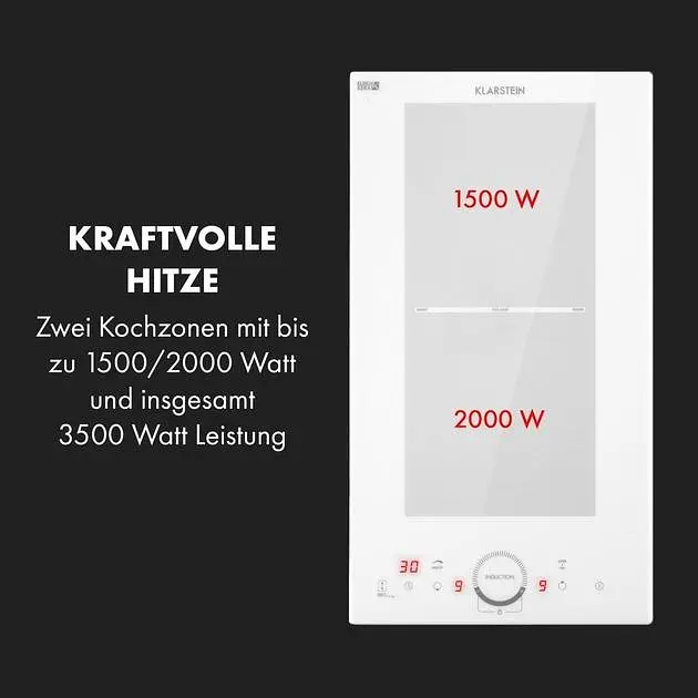 Индукционная плита Klarstein Delicatessa Slim Domino (10035197) - фото 3