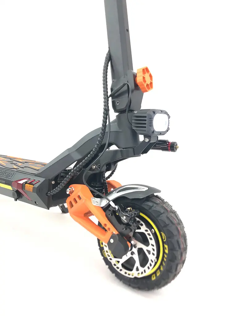 Електросамокат двомоторний Ruitoo T3 PRO (2х2800W, 60V, 30Ah) Чорний - фото 4