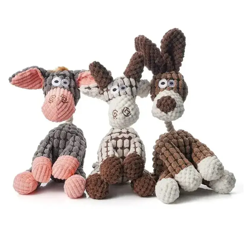 М'яка іграшка для собак Royal Pets Plush Dog Toy - Donkey - фото 3