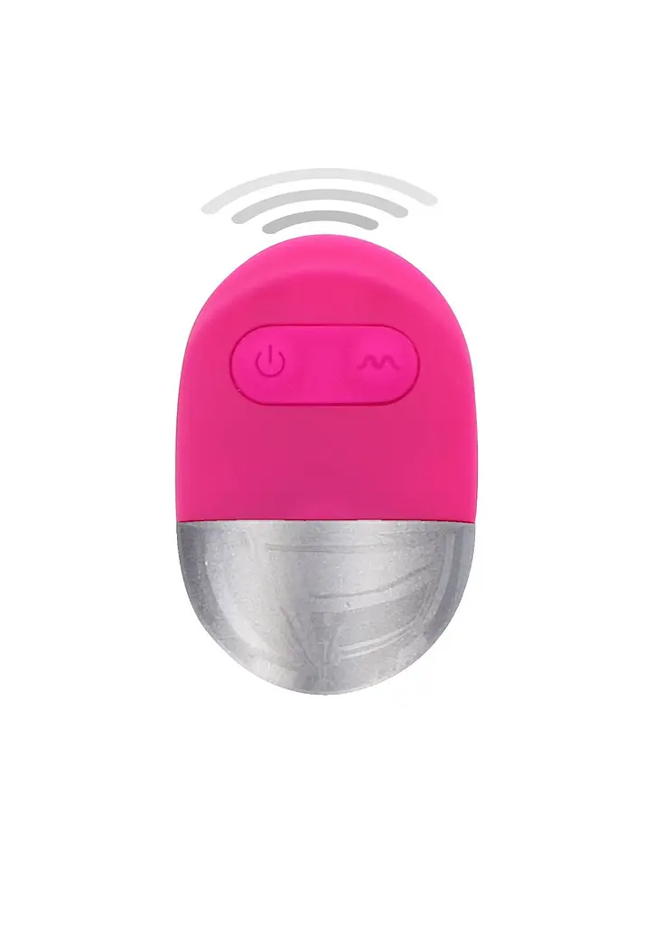 Віброяйце ToyJoy Funky Remote Egg, 7.9 см (рожевий) - фото 5