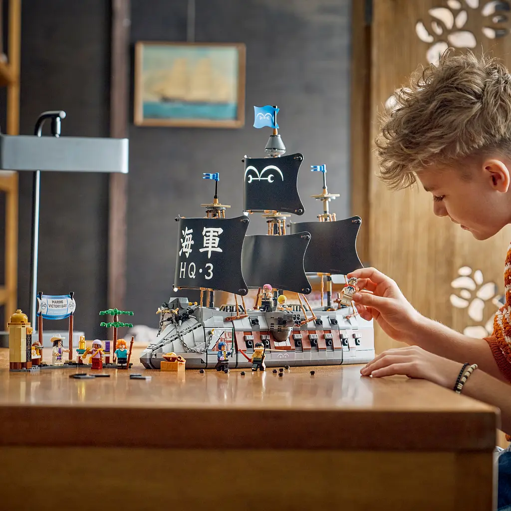 Конструктор LEGO One Piece Морський бойовий корабель Ґарпа 1705 ел. (75646) - фото 13