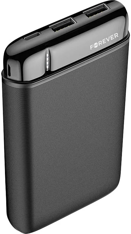 Портативна батарея Forever Power bank TB-100L 20000mAh Black - фото 2