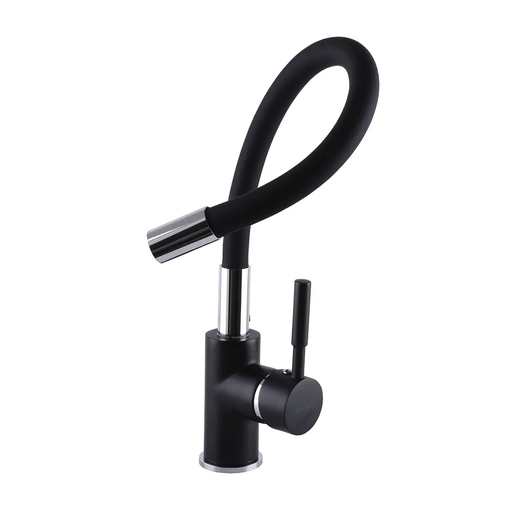 Смеситель для кухни Globus Lux Lazer GLLR-0203SB-10-BB Черный матовый - фото 3