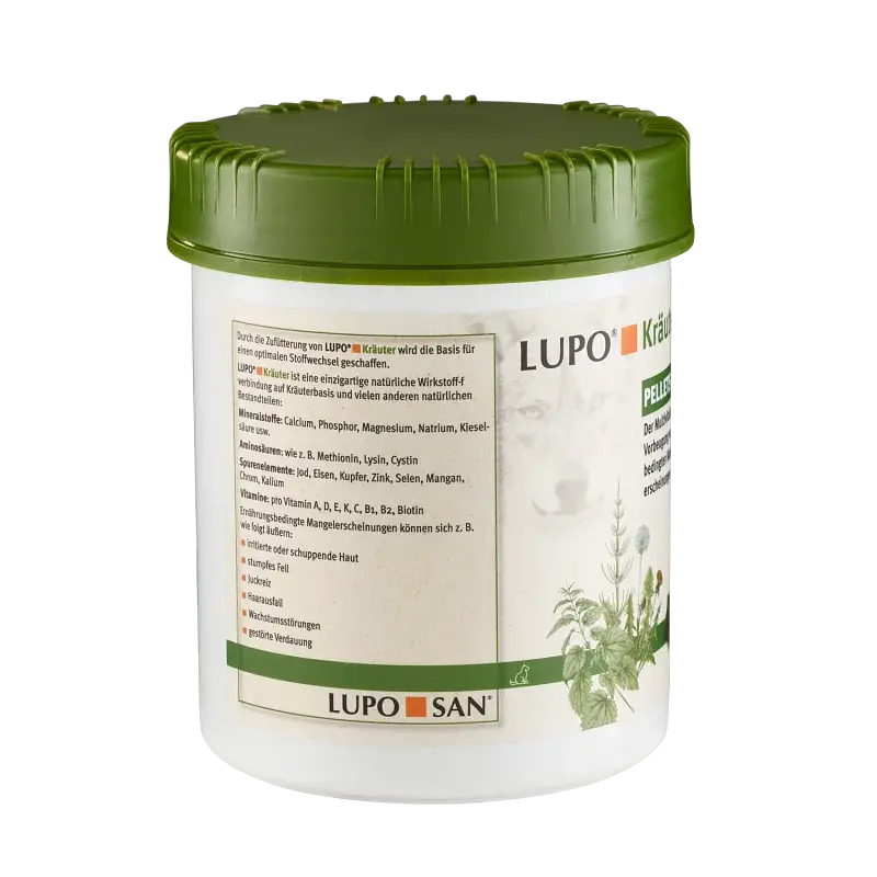 Мультивітамінний комплекс для собак Luposan LUPO Krauter Pellets 675 г - фото 2