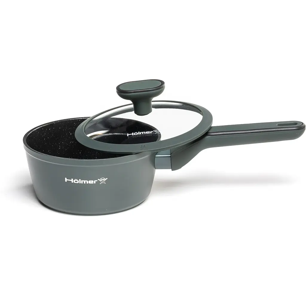 Ківш кований Holmer SP-1313-FAGSL Modern з кришкою 1.3 л (SP-1313-FAGSL Modern) - фото 2