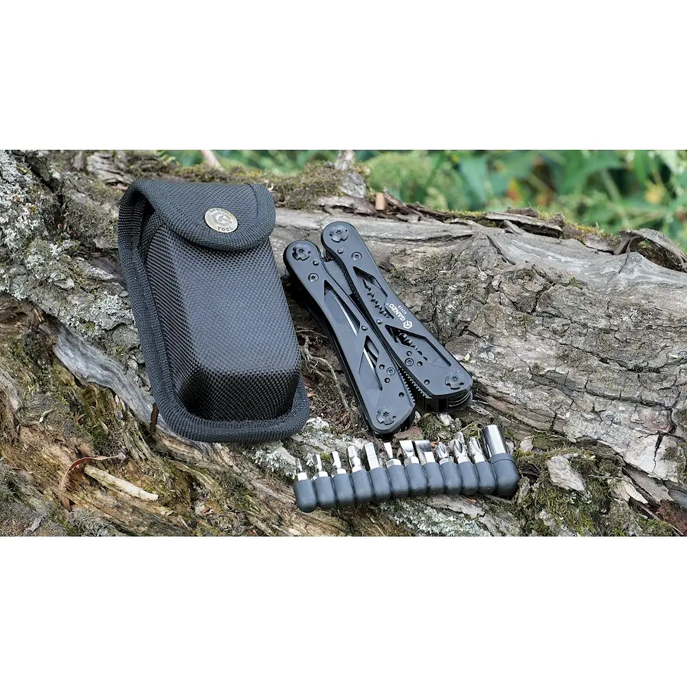 Мультитул Ganzo Multi Tool (G202B), Чорний - фото 14