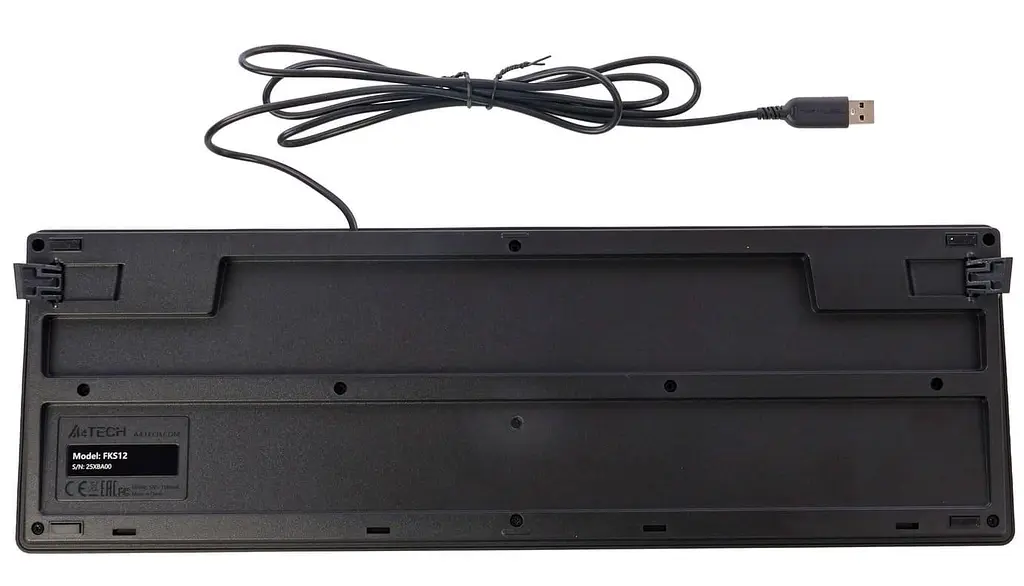 Клавіатура A4Tech Fstyler FKS12 (Black) (FKS12 (Black)) - фото 6