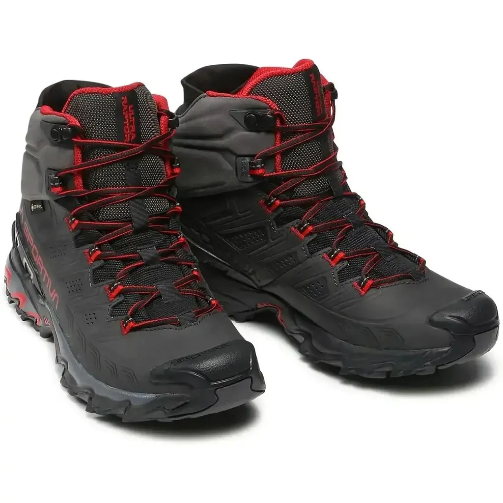 Черевики LaSportiva Ultra Raptor II Mid Leather GTX 42.5 Grey/Red LaSportiva (1052-34J900317 42,5) - фото 3