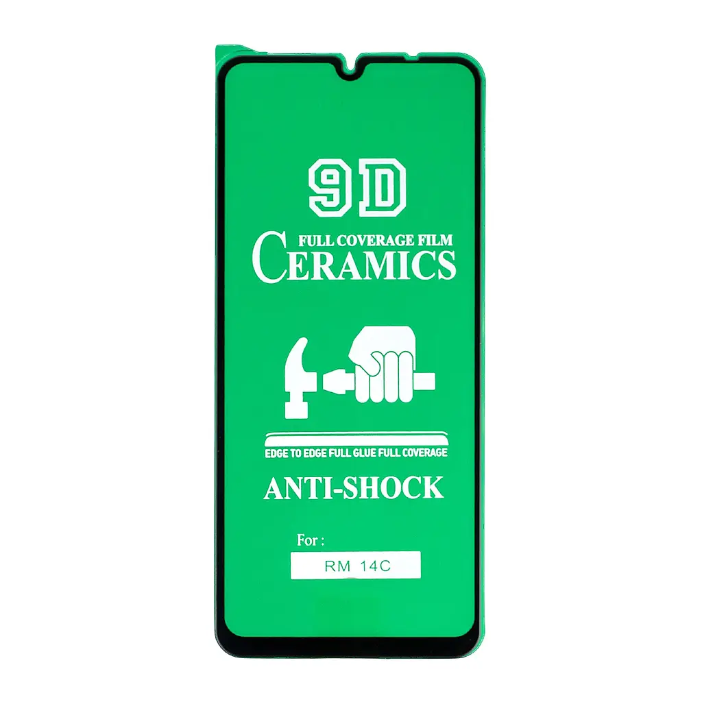 Захисне скло Ceramic Xiaomi Redmi 14C/14R/A3 Pro/Poco C75 Black