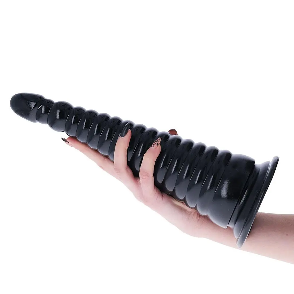 Анальна пробка для фістингу Toyz4lovers Extreme Burren 32.5 см (чорний) - фото 2