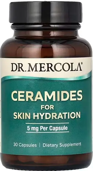 Кераміди для зволоження шкіри Dr. Mercola Ceramides For Skin Hydration 5 мг 30 капс