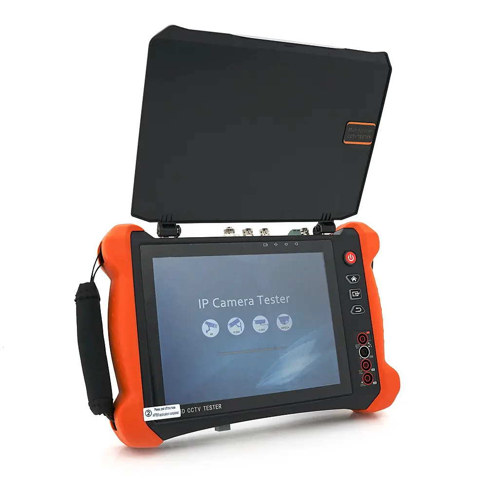 Тестер для камер відеоспостереження Voltronic X9-MOVTADHS CCTV, з 8″ сенсорним дисплеєм SDI, TVI, AHD, CVI, Multimeter, TDR, OPM, VFL, POE, 4K, HDMI In&Out - фото 4