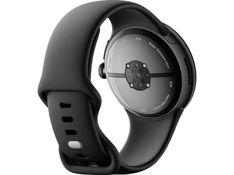 Смарт-годинник Google Pixel Watch 3 45 mm LTE Matte Black Aluminum Case/Obsidian Active Band - фото 3