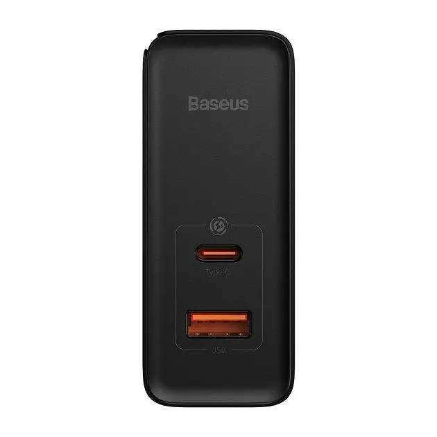 Мережевий зарядний пристрій Baseus GaN5 Pro Fast Charger Type-C+USB 100 W CCGP090201 Black - фото 2