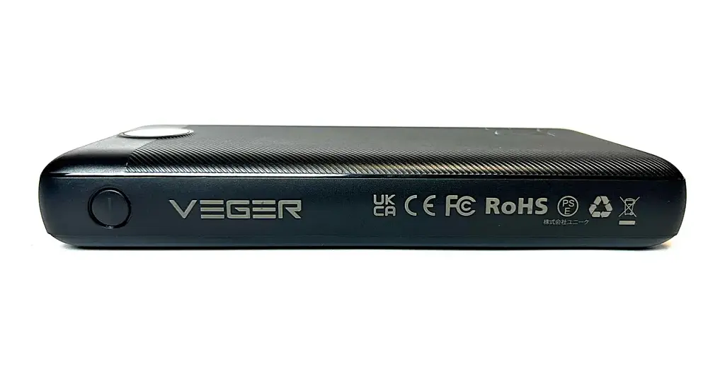 Павербанк Veger 20000 mAh Li-pol, 5V/2A, вбудовані кабелі USB-C, Lightning, MicroUSB, USB-A, дисплей, 4 виходи - фото 5